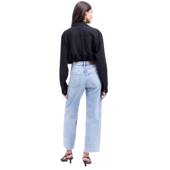 Madewell 23P The Perfect Vintage Wide-Leg Crop Jean Women’s High Rise Jeans - Picture 2 of 12